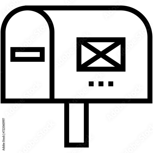Mailbox Vector Icon