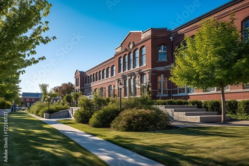 School or university building exterior