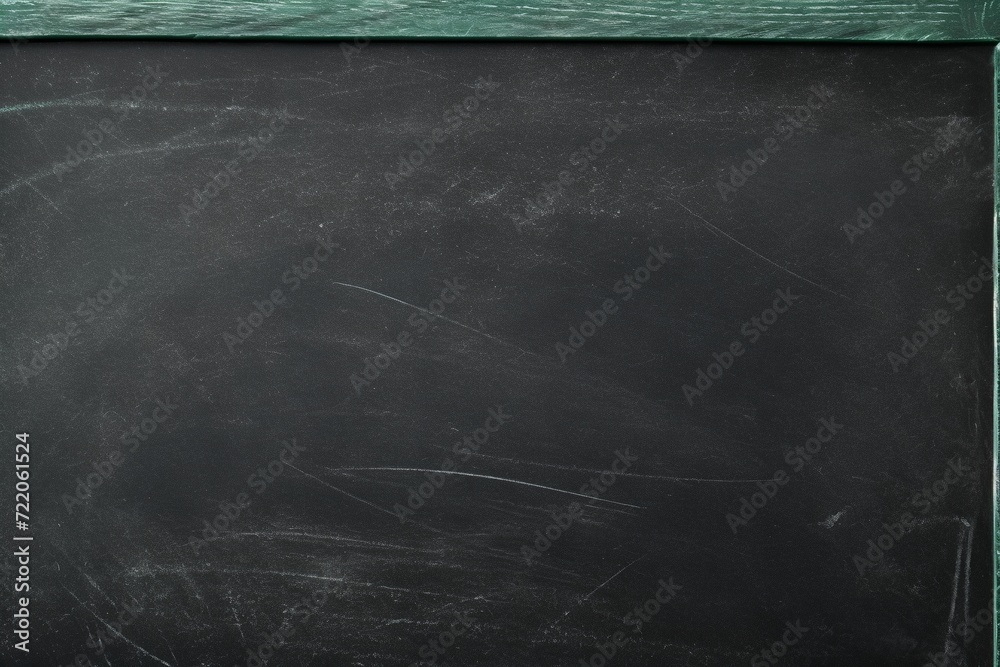 Obraz premium Blank blackboard, empty school board