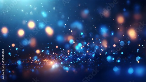 abstract christmas background with stars