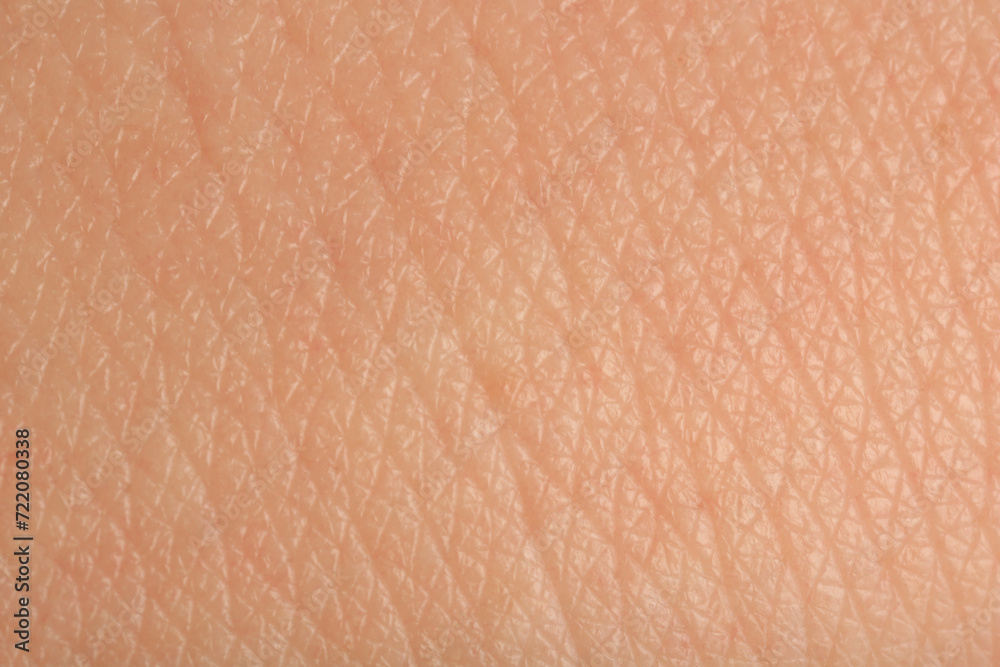 Texture of healthy skin as background, macro view