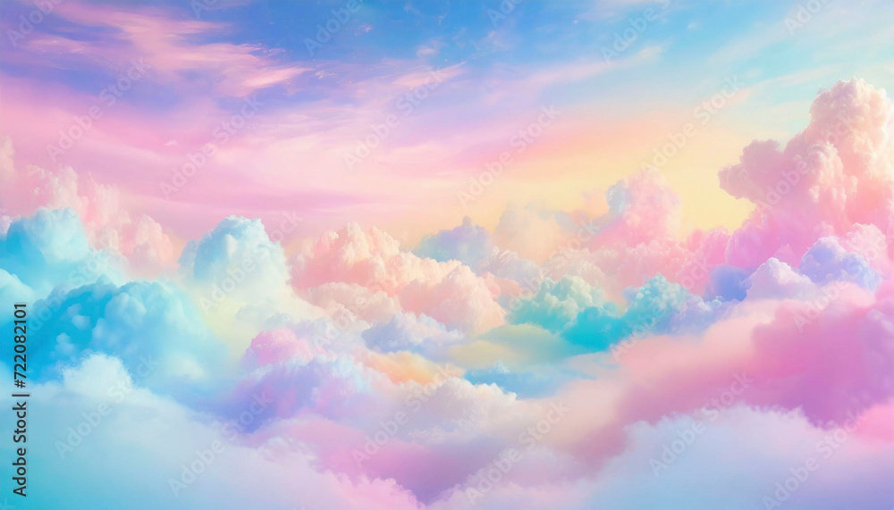 colorful clouds