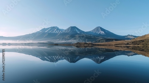 beautiful views of the lake and mountains © almeera