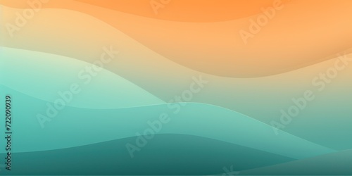 cyan, apricot, emerald soft pastel gradient background with a carpet texture vector illustration