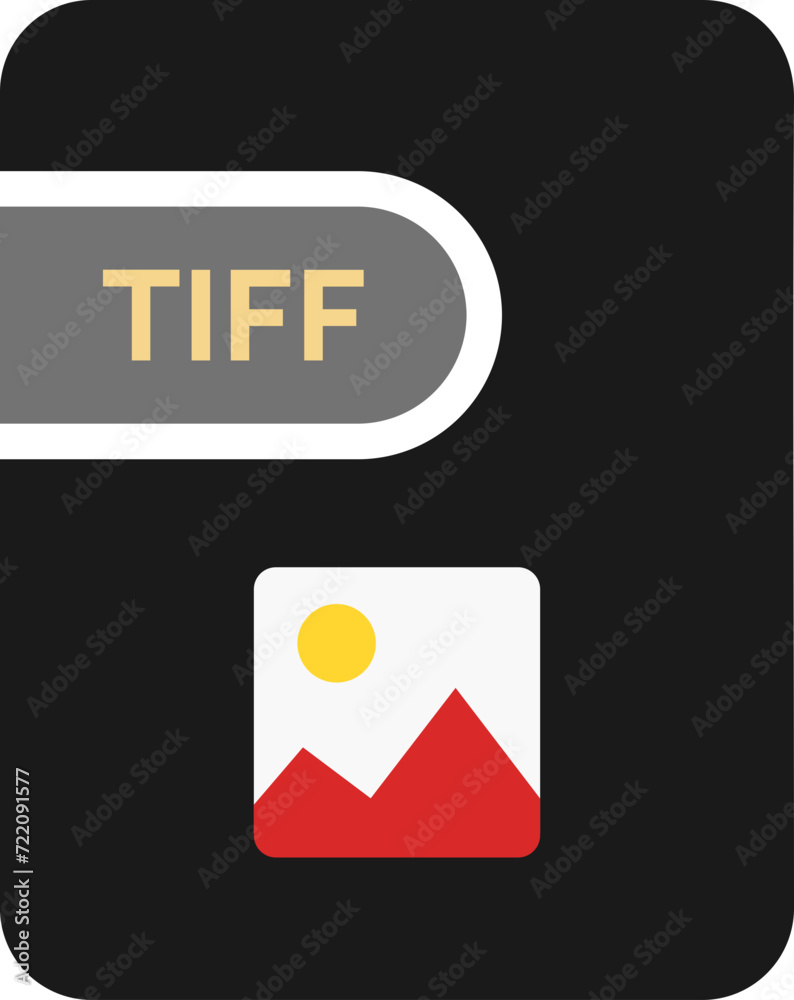 TIFF File icon black fill and download symbol TIFF File icon black fill and download symbol