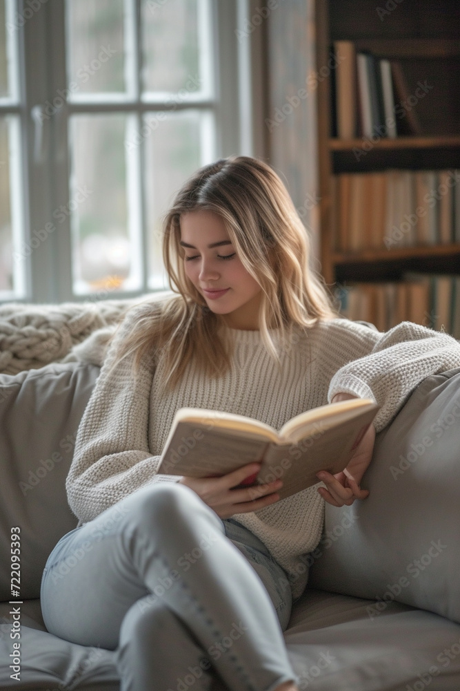 woman reading a book woman reading a book