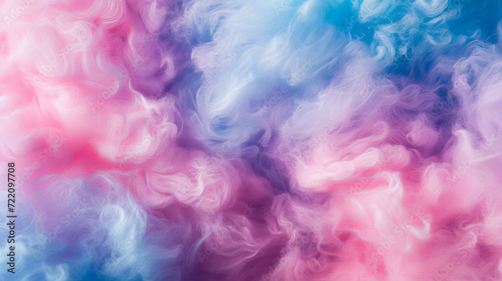 colorful cotton wool background.