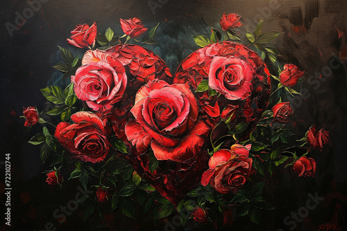 bouquet of red roses © Wendelin