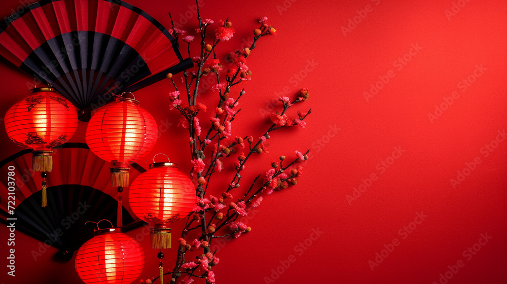 Fototapeta premium chinese new decoration