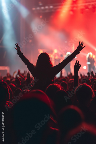 rock concert crowd © Wendelin