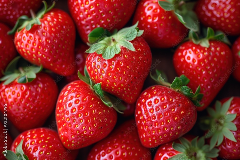 berry background ripe strawberry berry background ripe strawberry