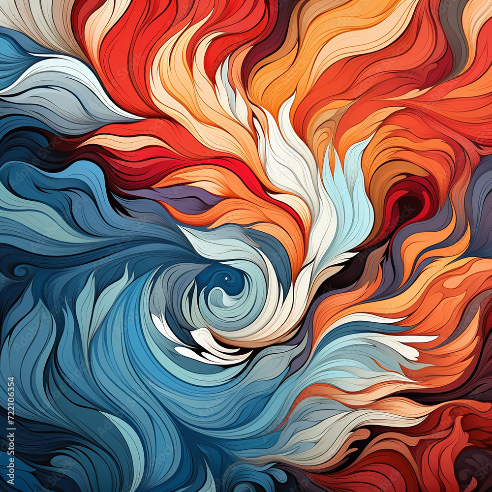 Abstract shapes modern patterns with multicolors. Abstract shapes modern patterns with multicolors.