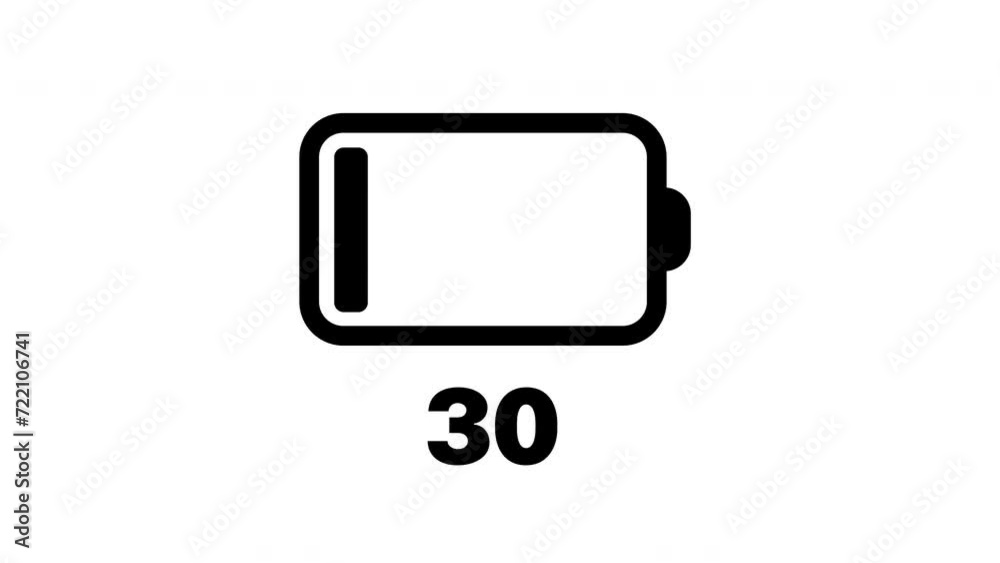 Battery charging animation video. Battery charging from 0 to 100. Alpha channel. 4K animated video. Battery charging animation video. Battery charging from 0 to 100. Alpha channel. 4K animated video.
