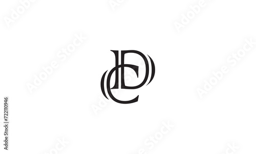 CD, DC, D, C Abstract Letters Logo Monogram