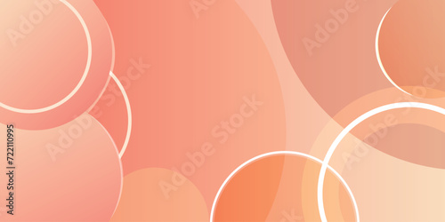 vector shape circle peach background and element colour peach fuzz
