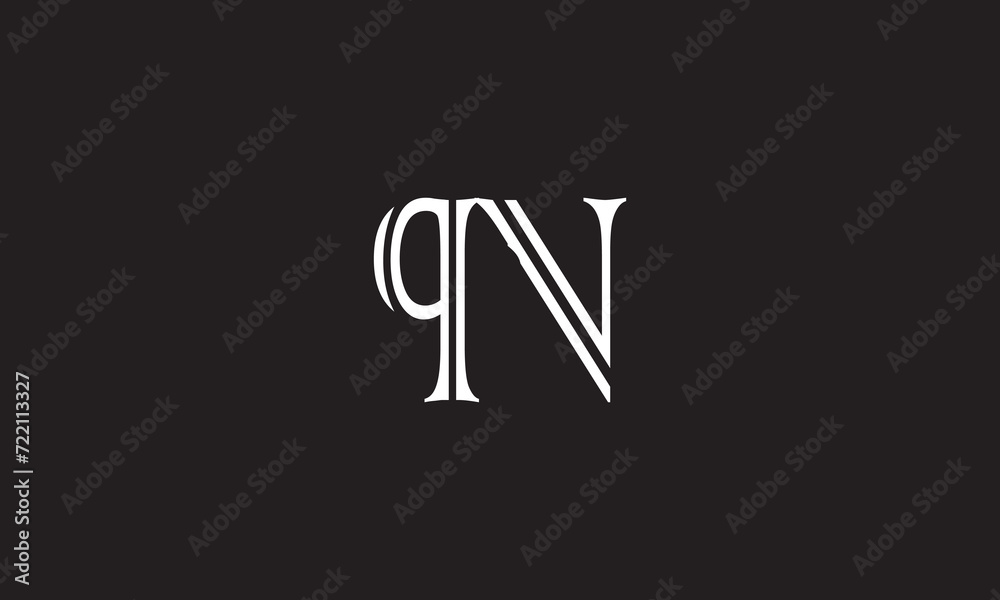 PN, NP , P , N , Abstract Letters Logo Monogram PN, NP , P , N , Abstract Letters Logo Monogram