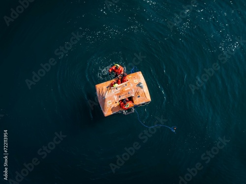 Life raft - search and rescue