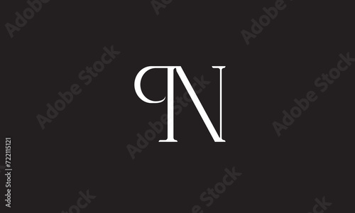 PN, NP , P , N , Abstract Letters Logo Monogram	