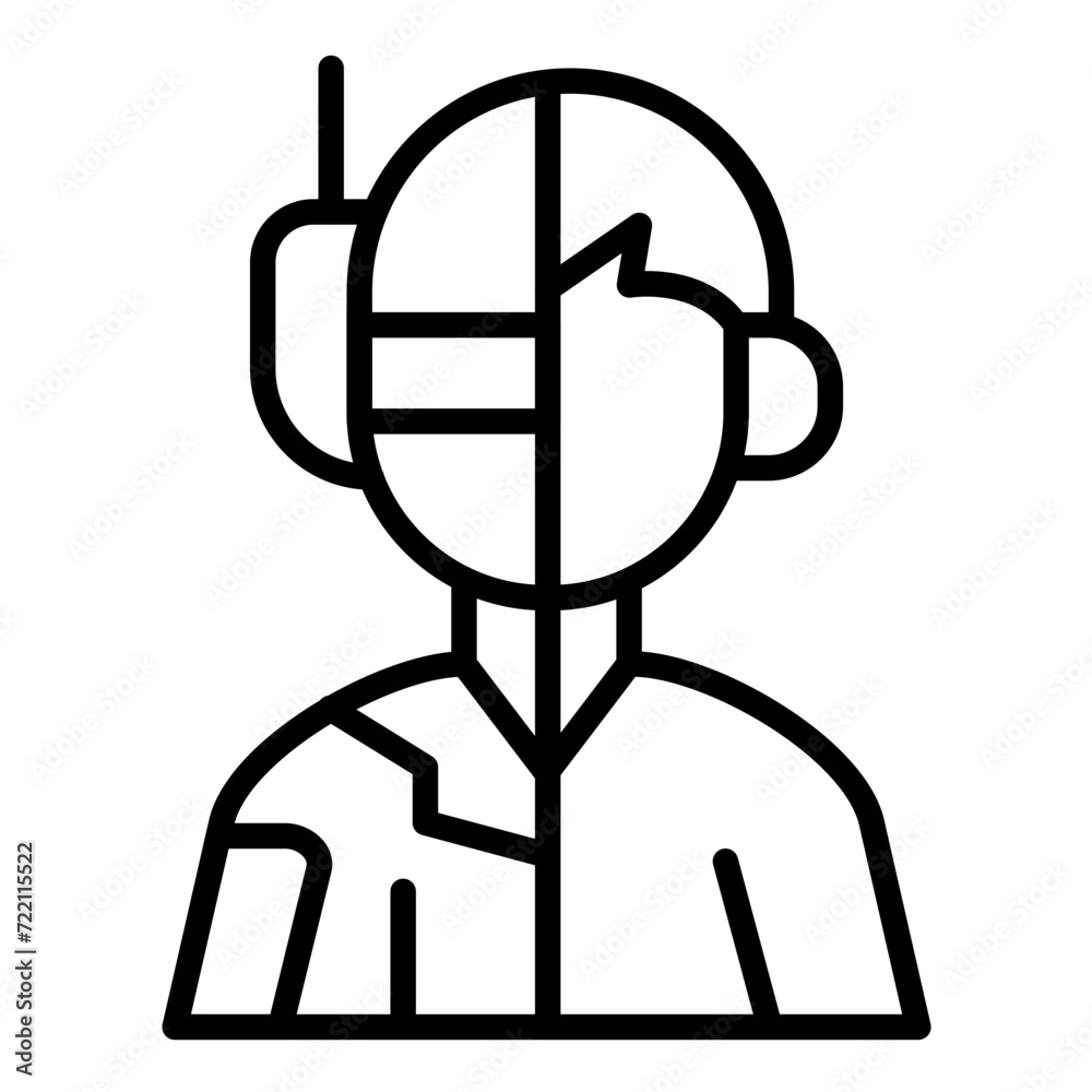 Cyborg Icon Cyborg Icon