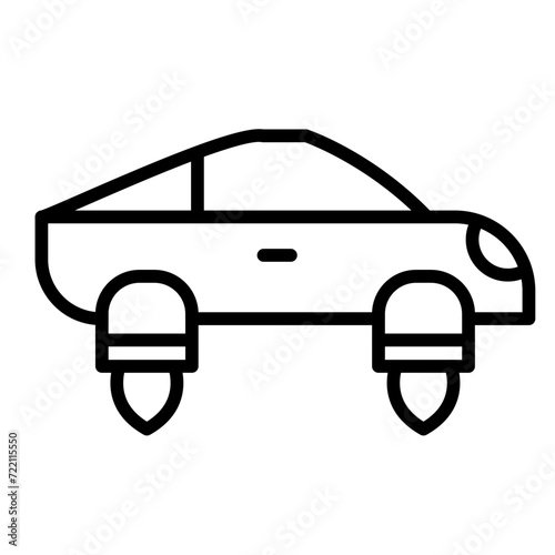 Hover Car Icon