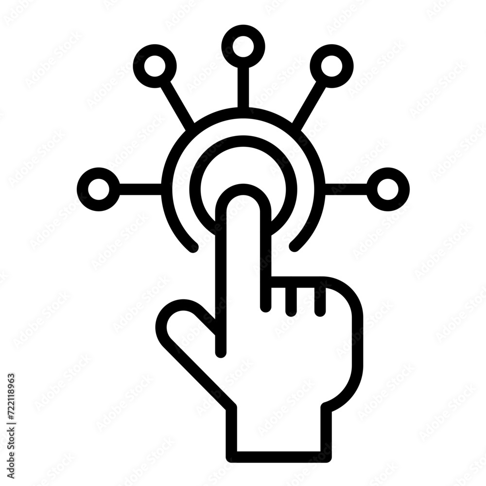 Digitalization Icon Digitalization Icon