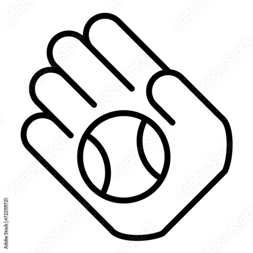 Baseball glove Icon