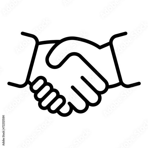 Deceptive Handshake Icon
