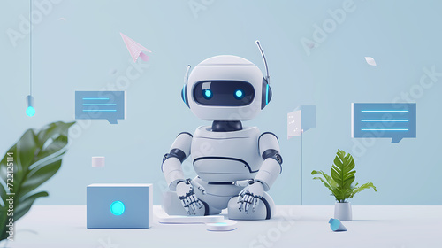 Wallpaper Mural Generative AI, Digital Assistant for Contract Tasks Torontodigital.ca