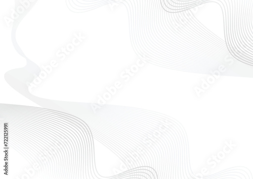 abstract wave white background