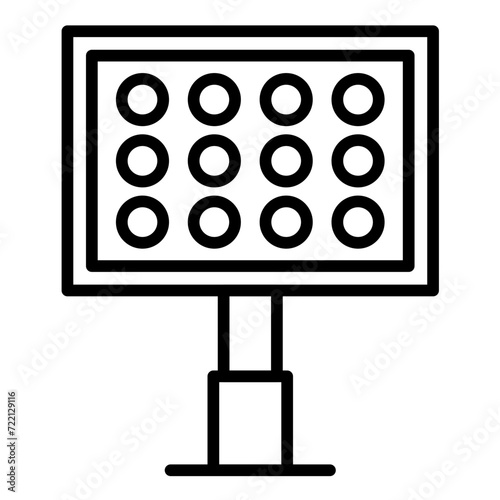 Stadium Lights Icon