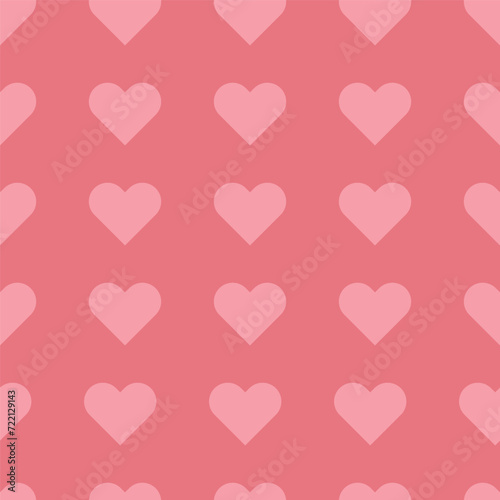 seamless pattern with pink hearts, vector illustration background for valentines day,wedding,mothers day,wrapping,textil