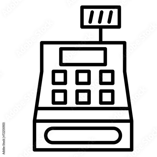 Cashier Machine Icon