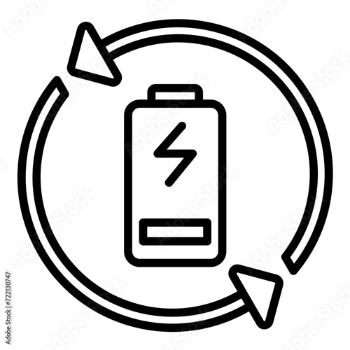 Recharge Battery Icon