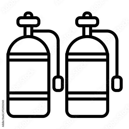 Diving Tank Icon