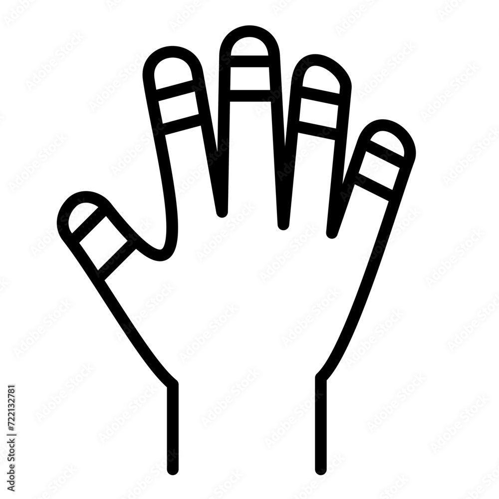 Obraz premium Bandage Icon