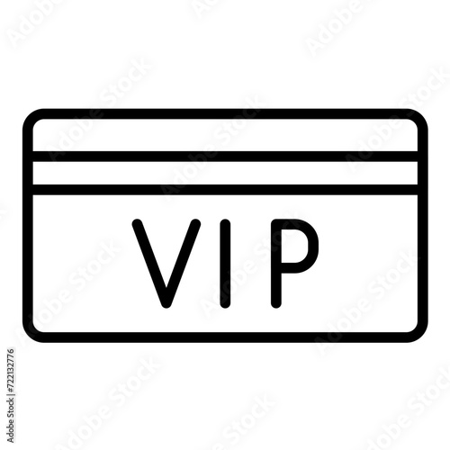 Vip Card Icon