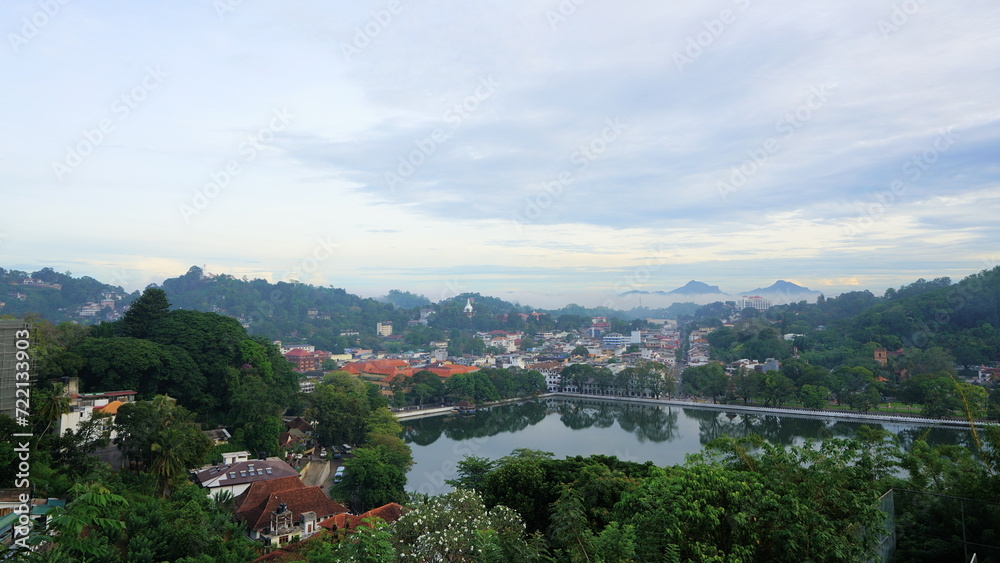 View of the Kandy Lake