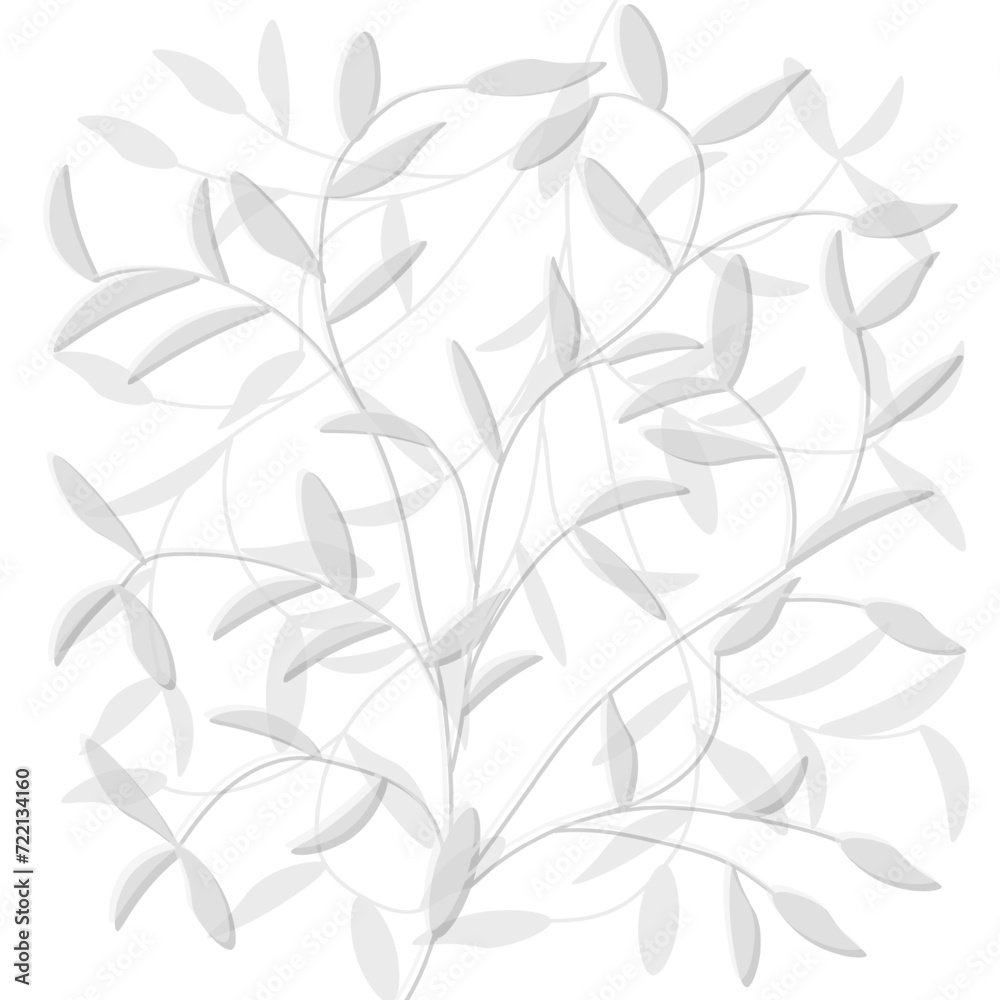 a simple ornament of leaves a simple ornament of leaves