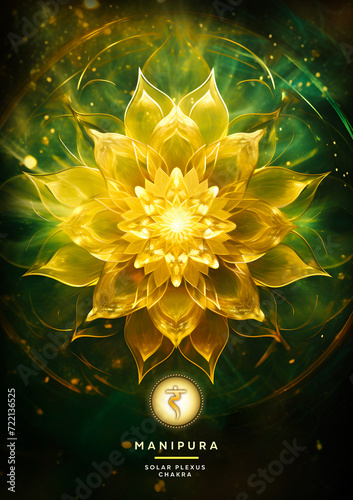 Solar Plexus Chakra - MANIPURA - Strength, Personality, Power, Determination - 