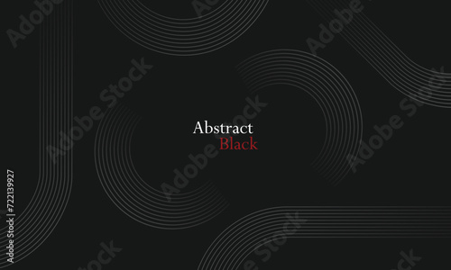 black abstract with lines for design, advertising, business, wallpaper, minimal design, etc