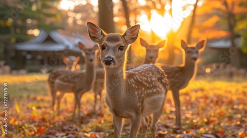 deer in the forest