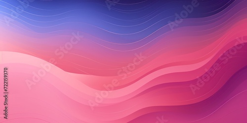 Mauve gradient colorful geometric abstract circles and waves pattern