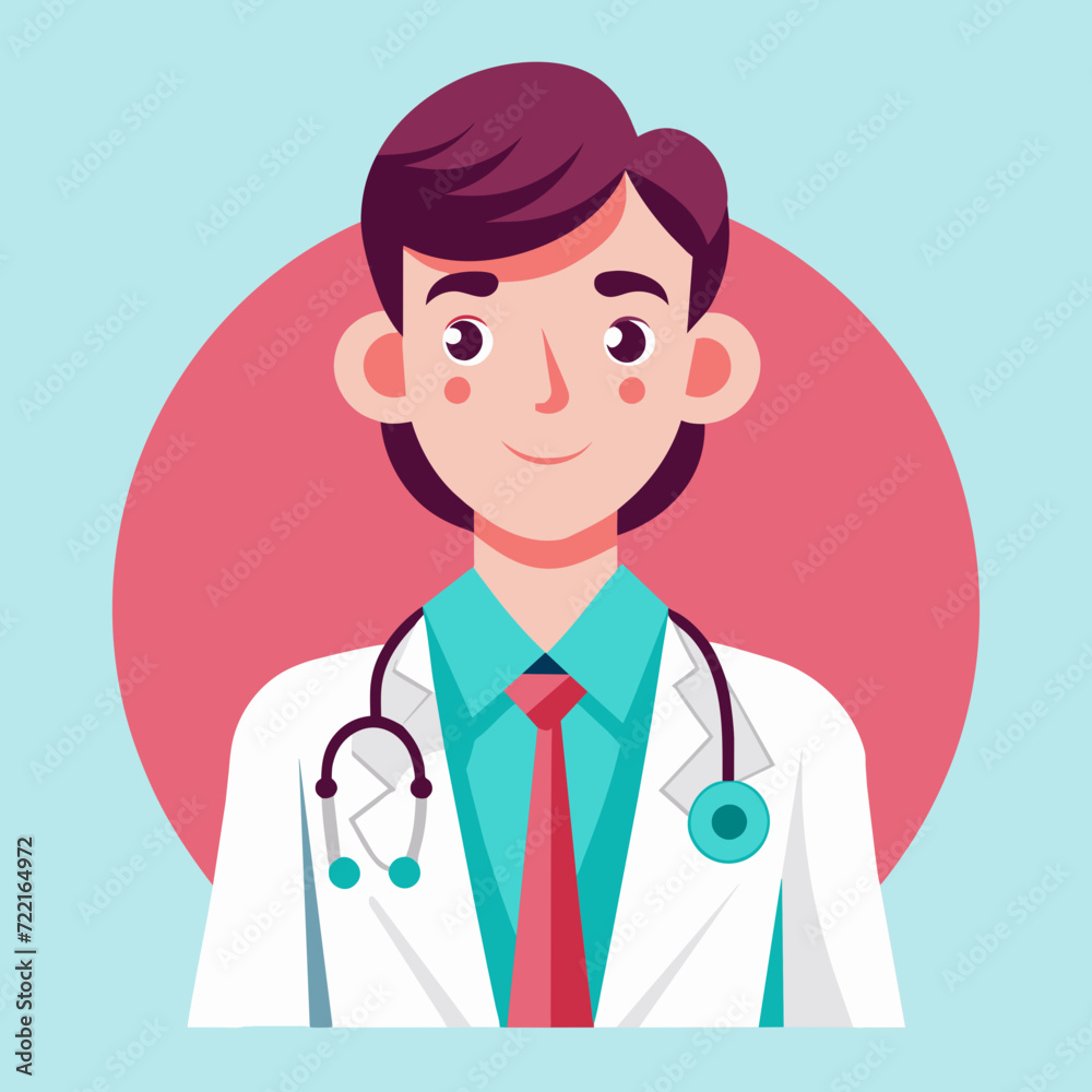 Fototapeta premium doctor with stethoscope