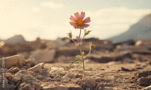 A flower that is vibrant an...