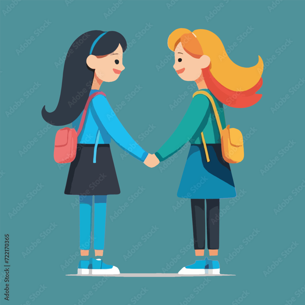 vector of happy woman, international woman day vector of happy woman, international woman day