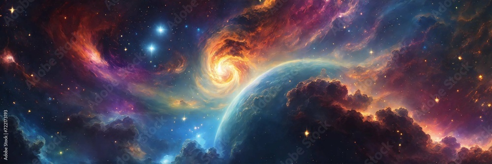 Obraz premium planet in space