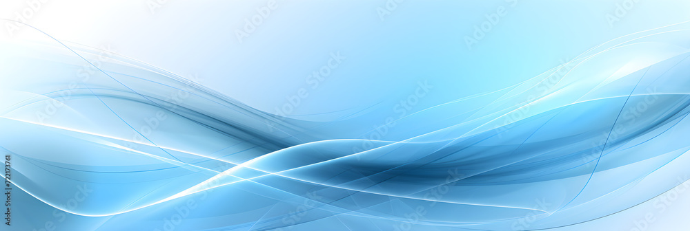 Blue curved abstract background with copy space Blue curved abstract background with copy space
