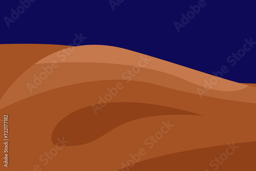 sand dunes in the desert