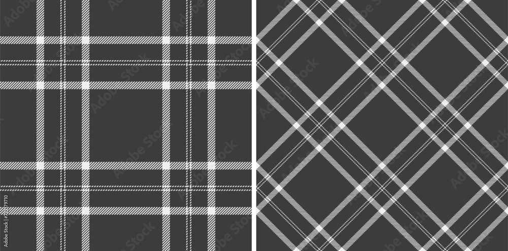 Vector tartan background of fabric textile check with a plaid pattern texture seamless.