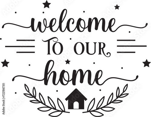 Home Sign SVG Design, Home sign round Sign SVG, Home sweet home, bless this home